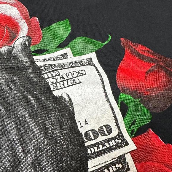 3Forty Inc Blessed Money Graphic T-Shirt Black Men’s M - Picture 6 of 8